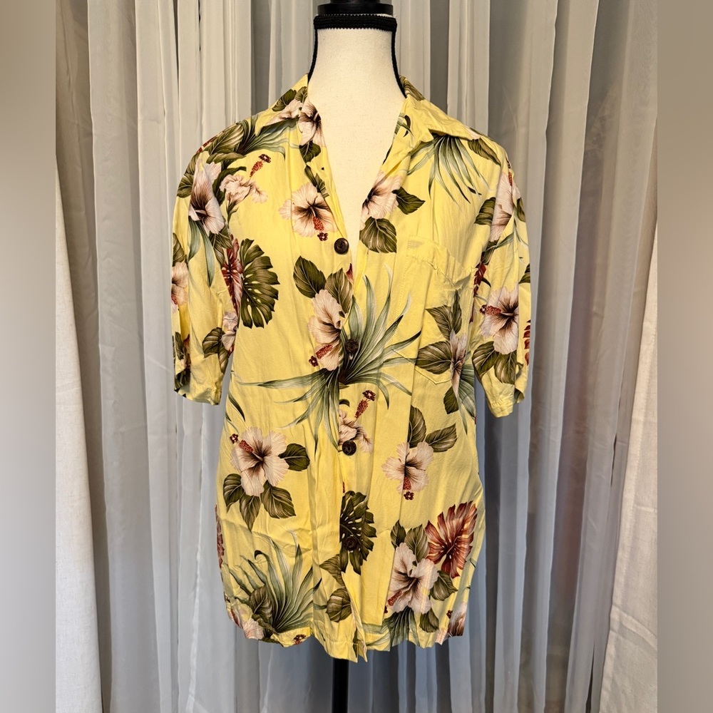 Vintage Paradise Bay Made in Hawaii Rayon Aloha Shirt – XS